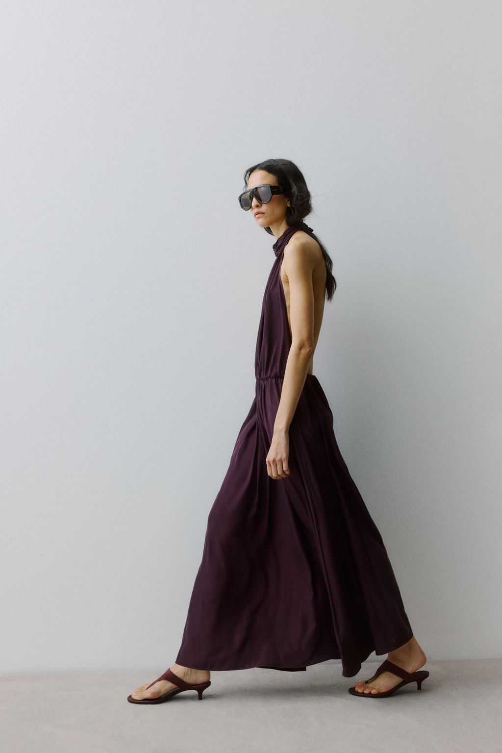 Vestido halter largo - H&m фото 2