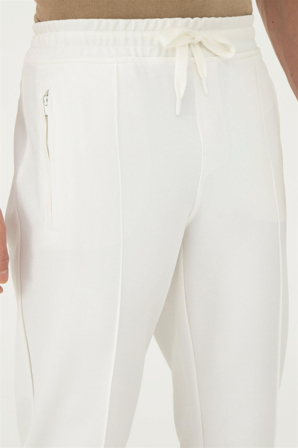 Мужские спортивные штаны цвета экрю - U.s. polo assn фото 5