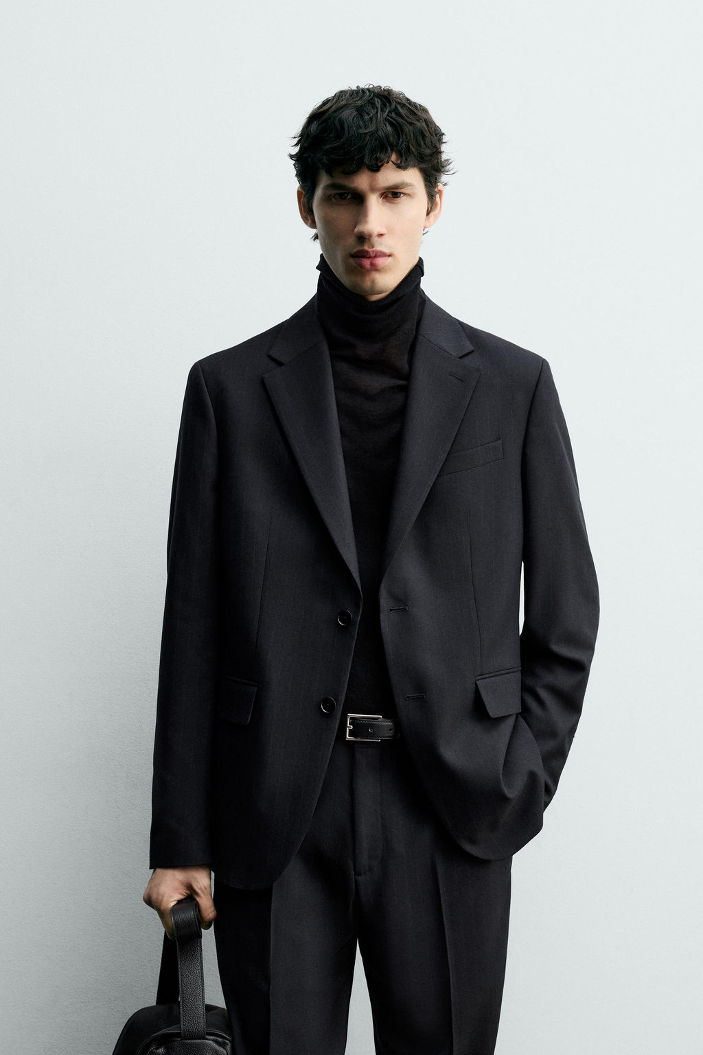 PINSTRIPE SUIT BLAZER - Zara фото 2