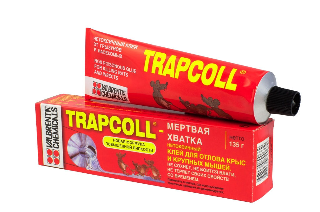 КП Клей от грызунов TRAPCOLL 135 гр (25 шт./упак.)