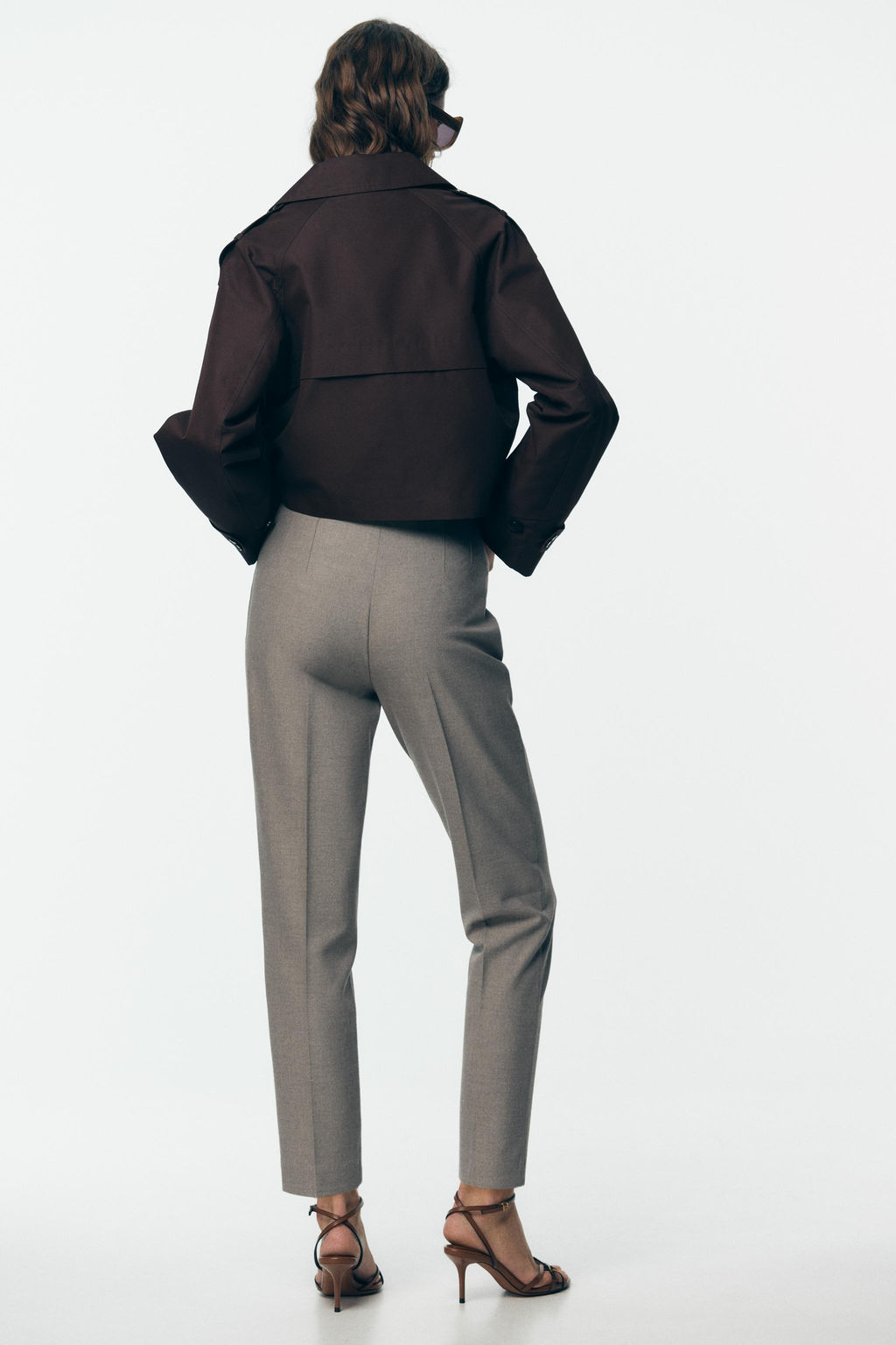HIGH-WAIST TROUSERS