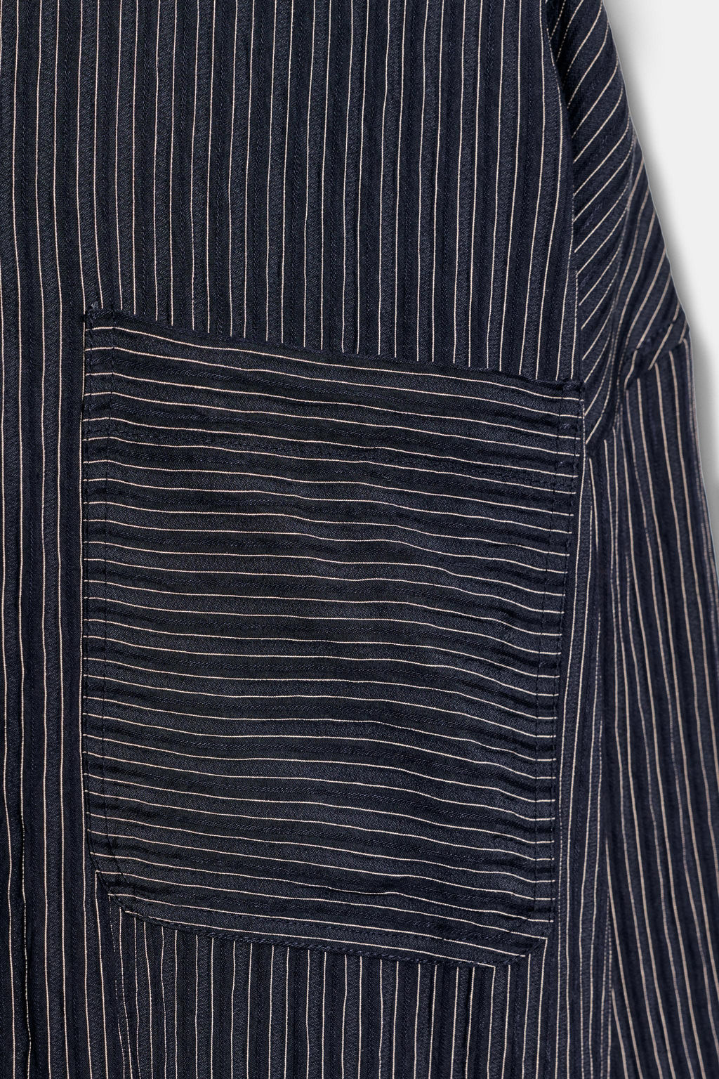 STRIPED FLOWING SHIRT ZW COLLECTION - Zara фото 14