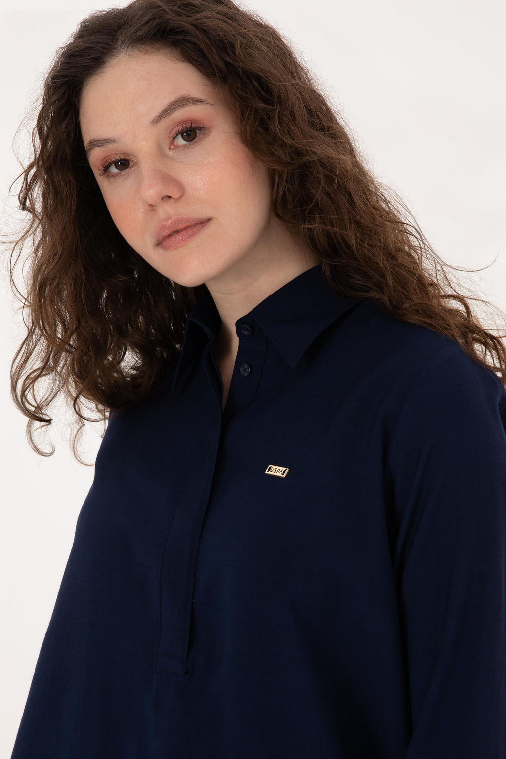 Kad_n Lacivert Uzun Kollu G_mlek - U.s. polo assn фото 2