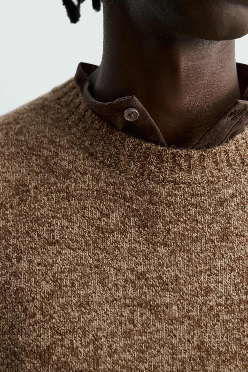 100% WOOL TEXTURED JUMPER - Zara фото 6