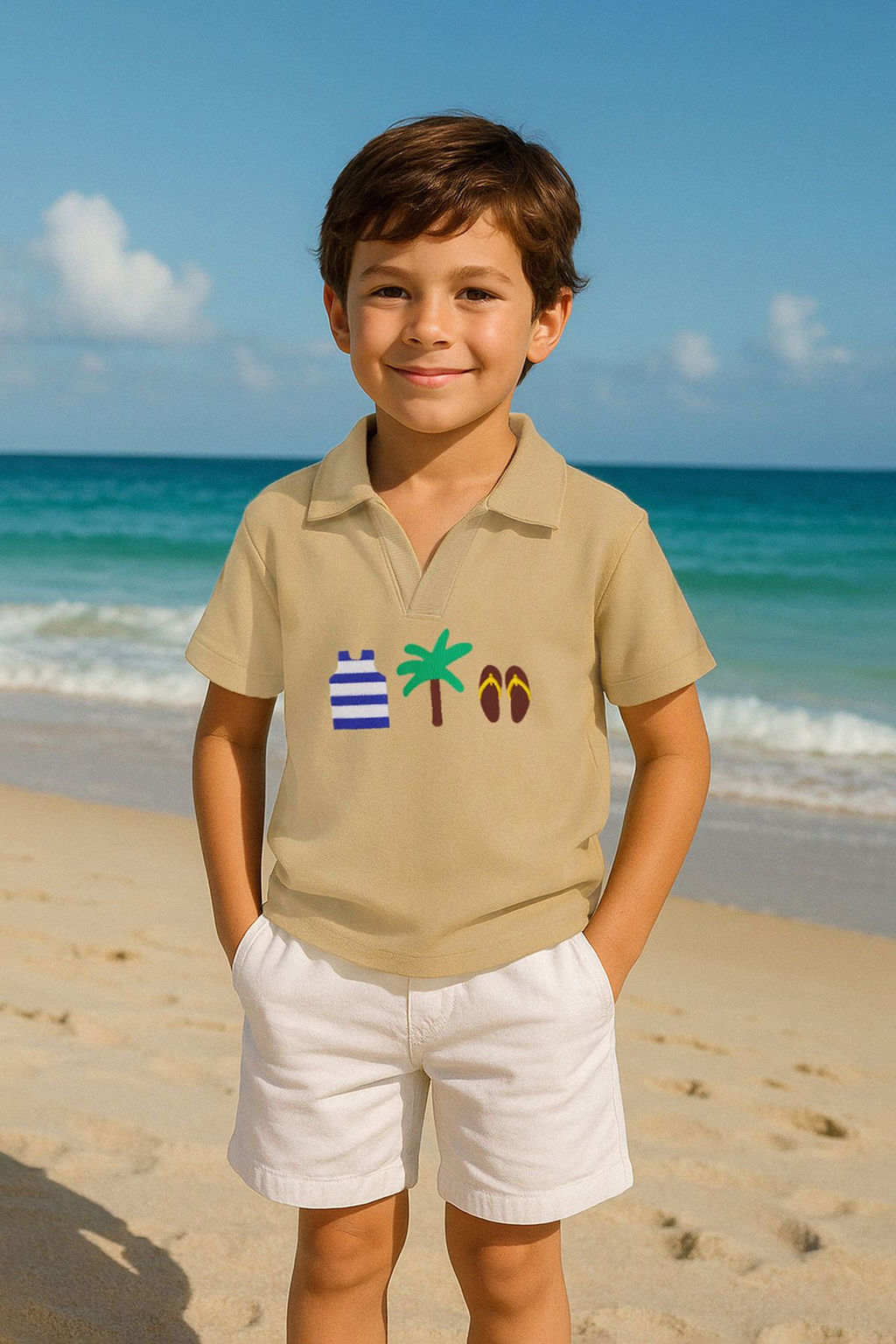 Bebe Mavisi Erkek Cocuk %100 Pamuk Bask?l? Polo Yaka Orme T-Shirt TKDSS25TS00081 - Trendyolmilla фото 12