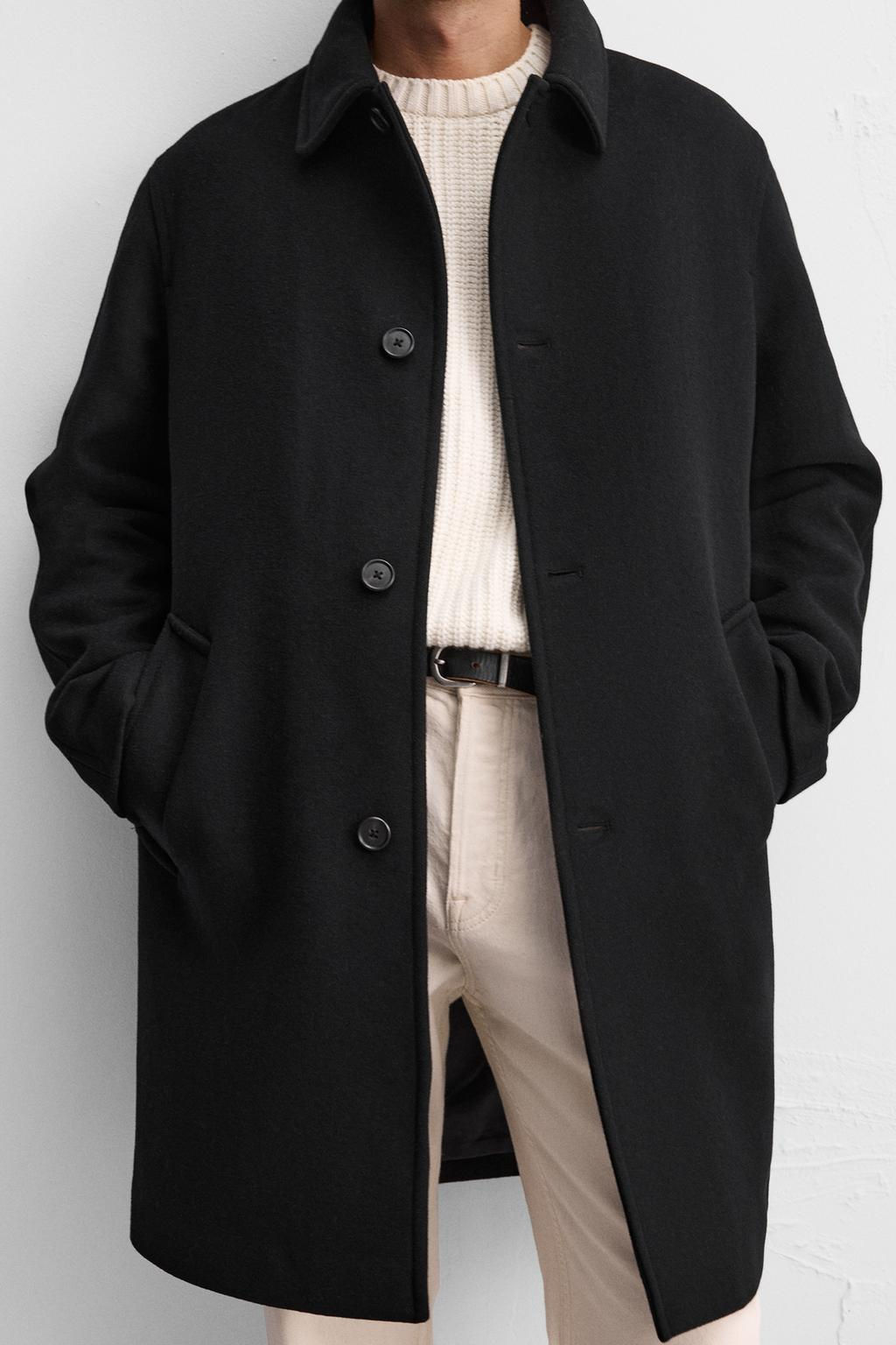 WOOL BLEND COAT - Zara фото 5