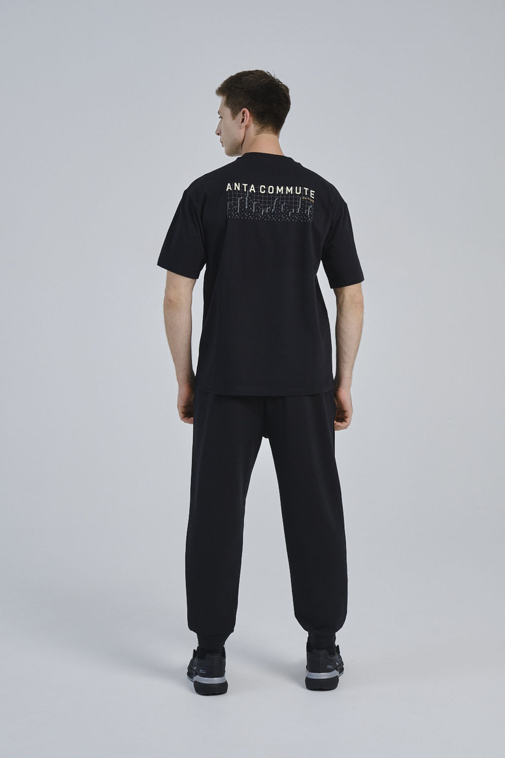 Брюки трикотажные Черный COMMUTE Knit Track Pants - Anta фото 4