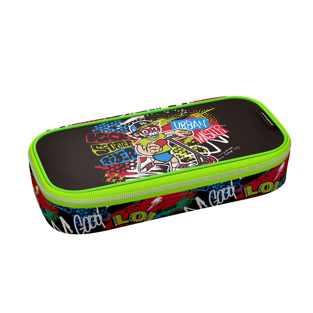 Цена за 1 шт. Пенал-футляр ErichKrause 210x50x100мм Scooter Master