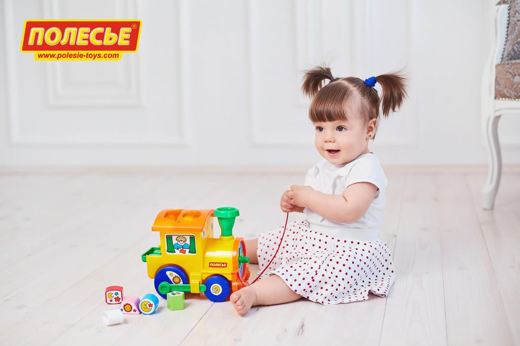 Занимательный паровоз (в сеточке) - Полесье фото 7