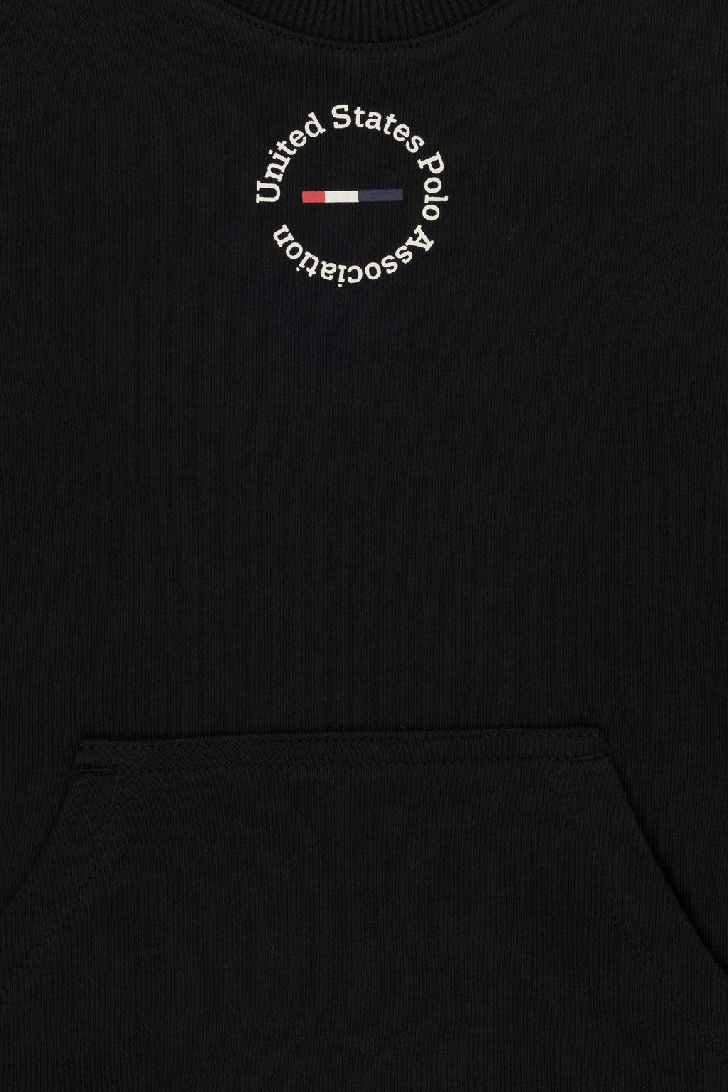 Черный базовый свитшот с круглым вырезом для мальчиков - U.s. polo assn фото 3