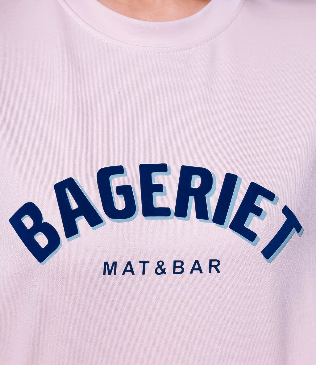 Футболка #КТ6025 (4), пудровый - Dommod фото 5