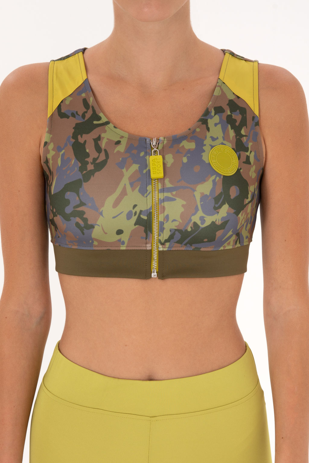 Женское бюстье цвета хаки - U.s. polo assn фото 12