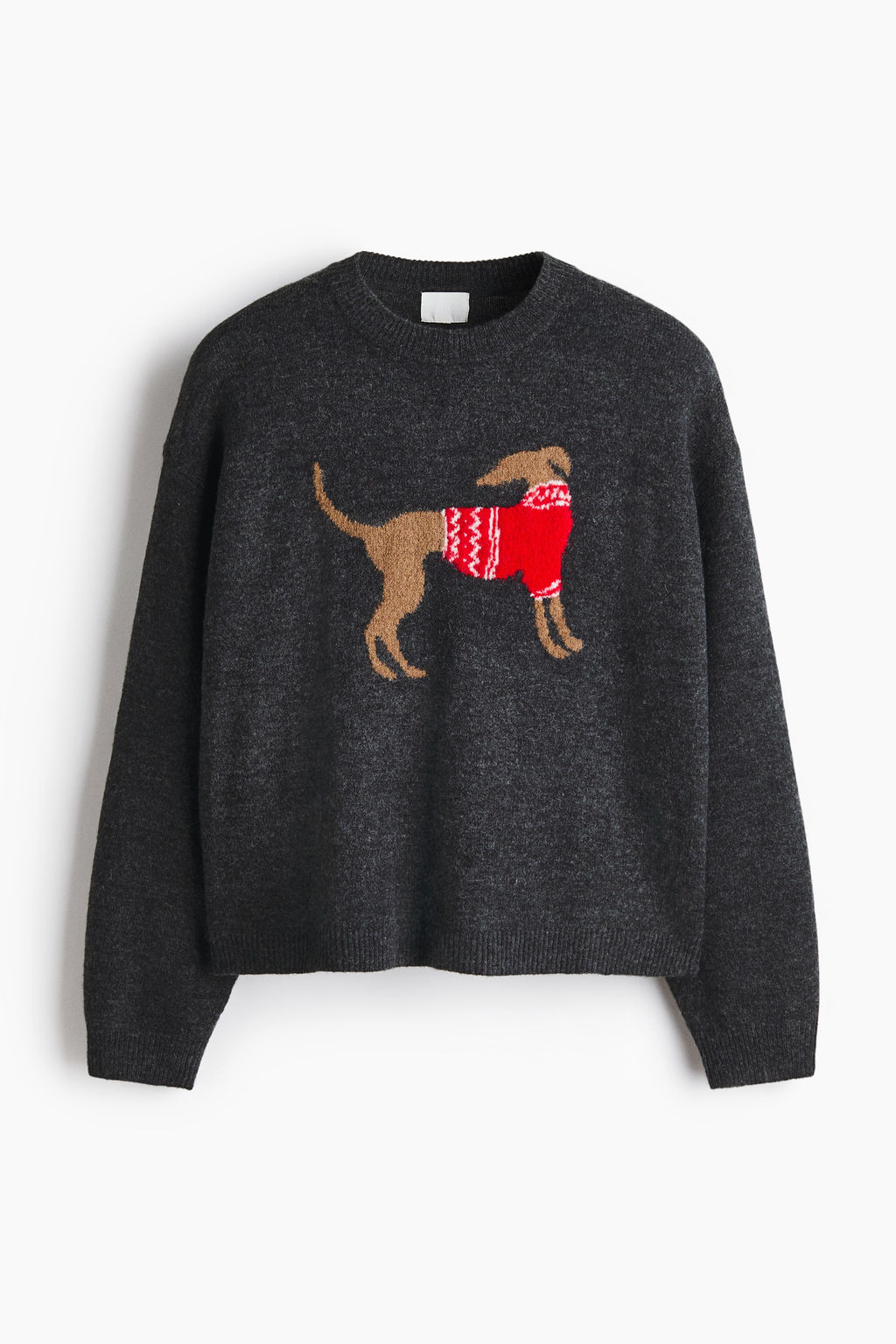 Jersey oversize en punto jacquard