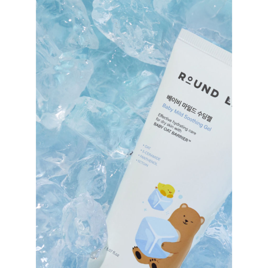 ROUND LAB Детский успокаивающий гель для лица и тела / Baby Mild Soothing Gel, 150 мл