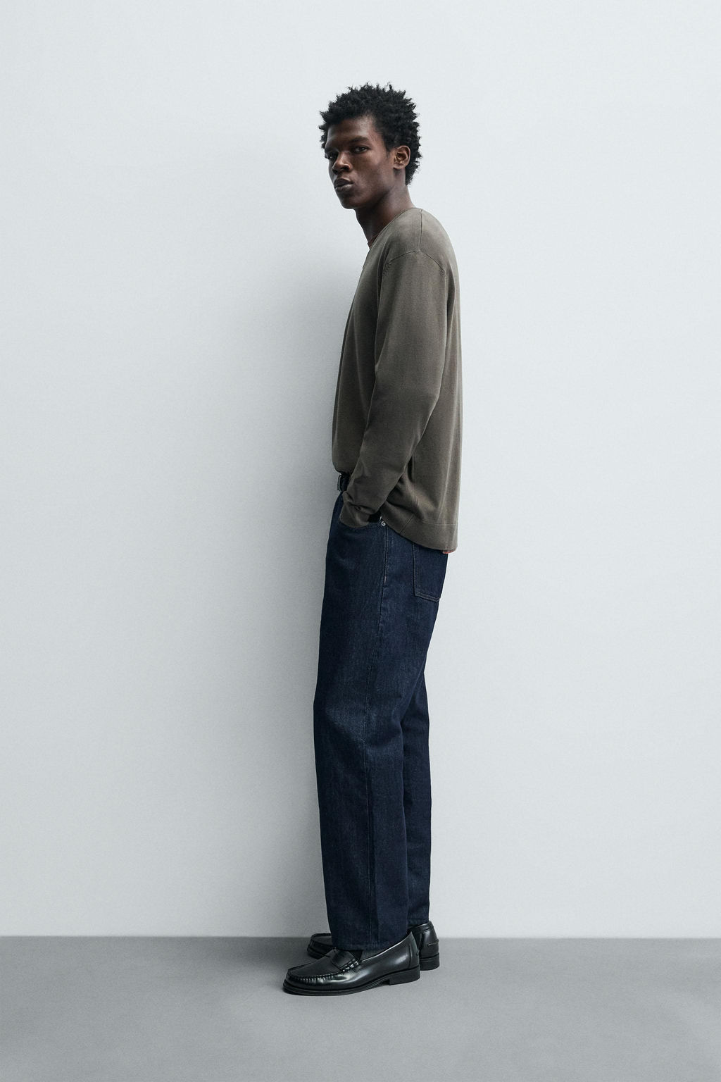 BASIC V-NECK SWEATER - Zara фото 13