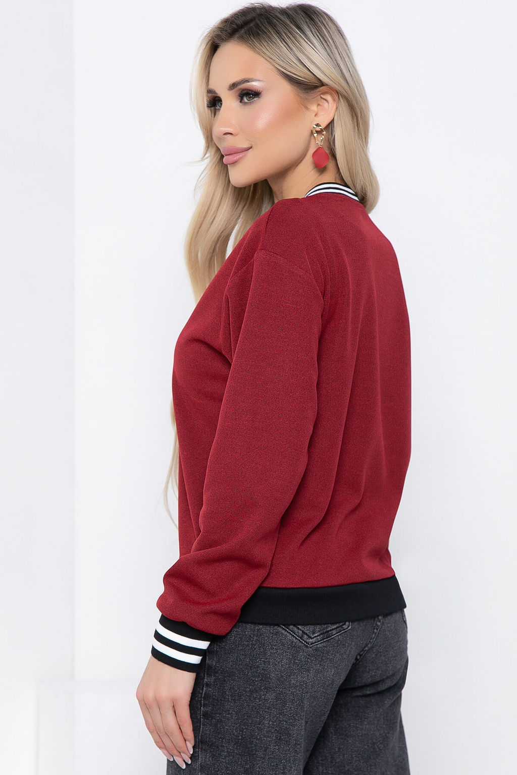 Бомбер Игра со стилем (красный) Б8547 - Lt collection фото 2