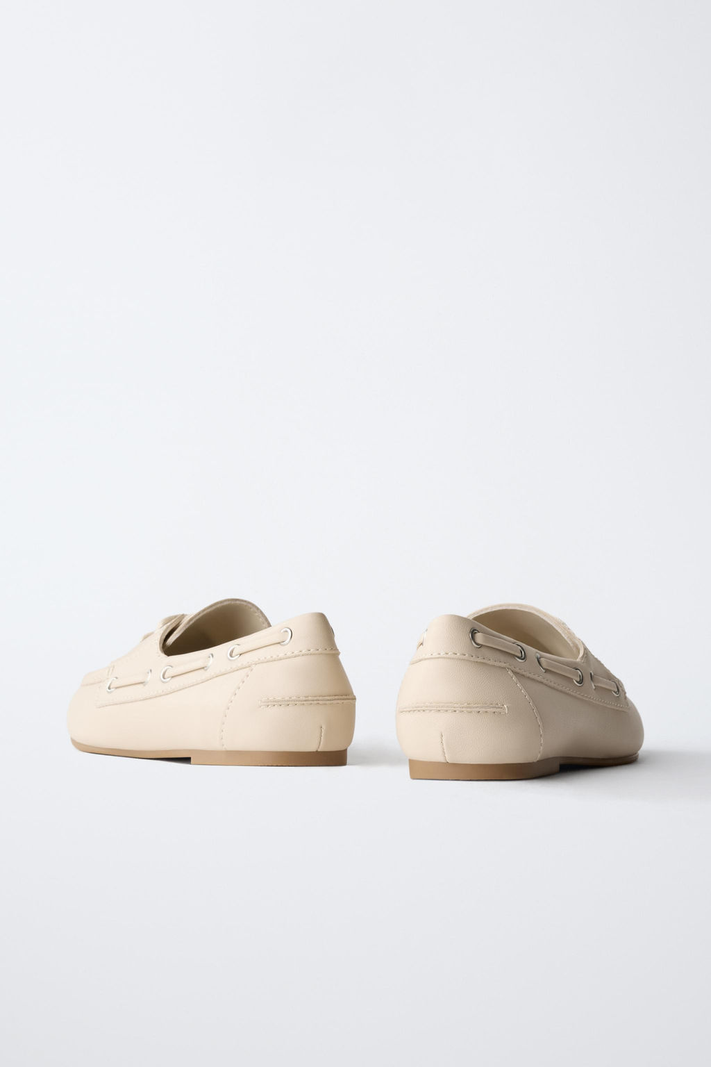 LACE-UP DECK SHOES - Zara фото 12