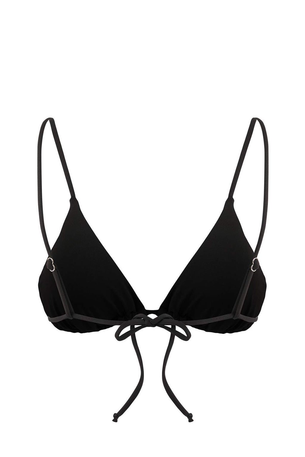 Siyah Ucgen Kapl? Basic Bikini Ustu TBESS24BU00158