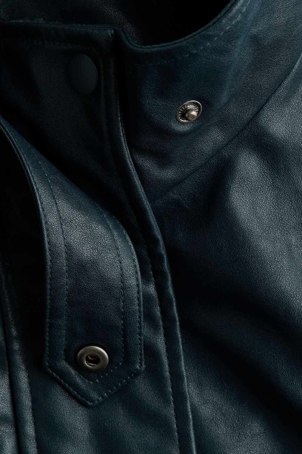 Cazadora oversize con cuello chimenea - H&m фото 8