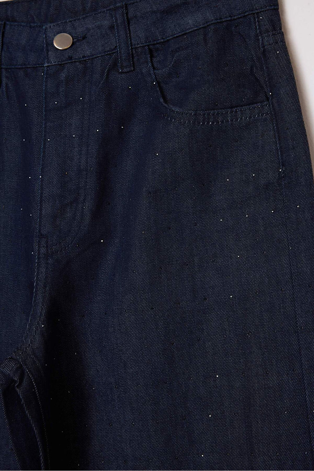 Koyu Mavi Tasl? Yuksek Bel Wide Leg Jeans TWOSS26JE00072