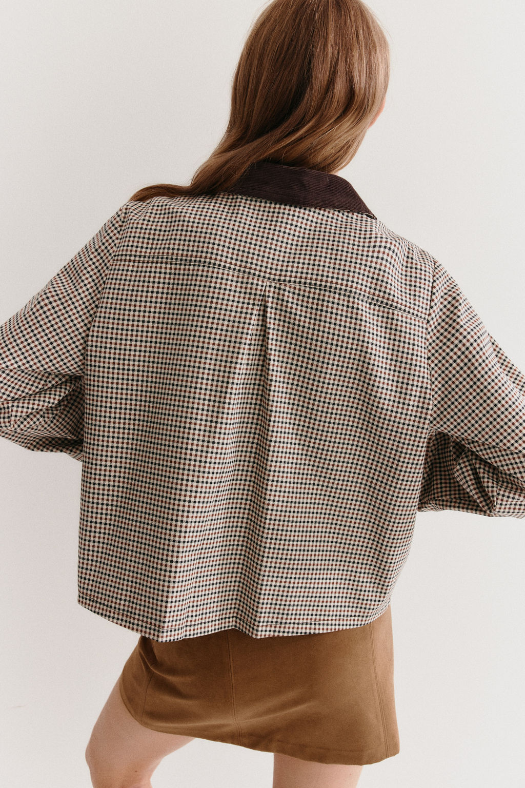 Cazadora de sarga con cuello de pana - H&m фото 5