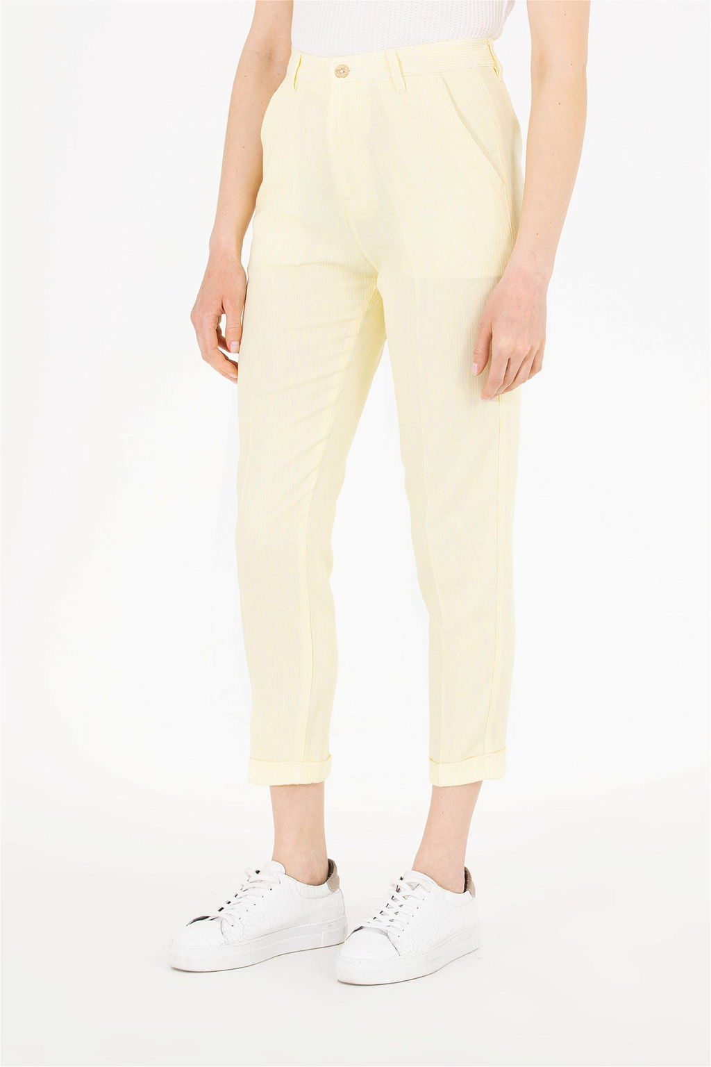 U. S. Polo Assn Женские неоновые желтые брюки - U.s. polo assn фото 9