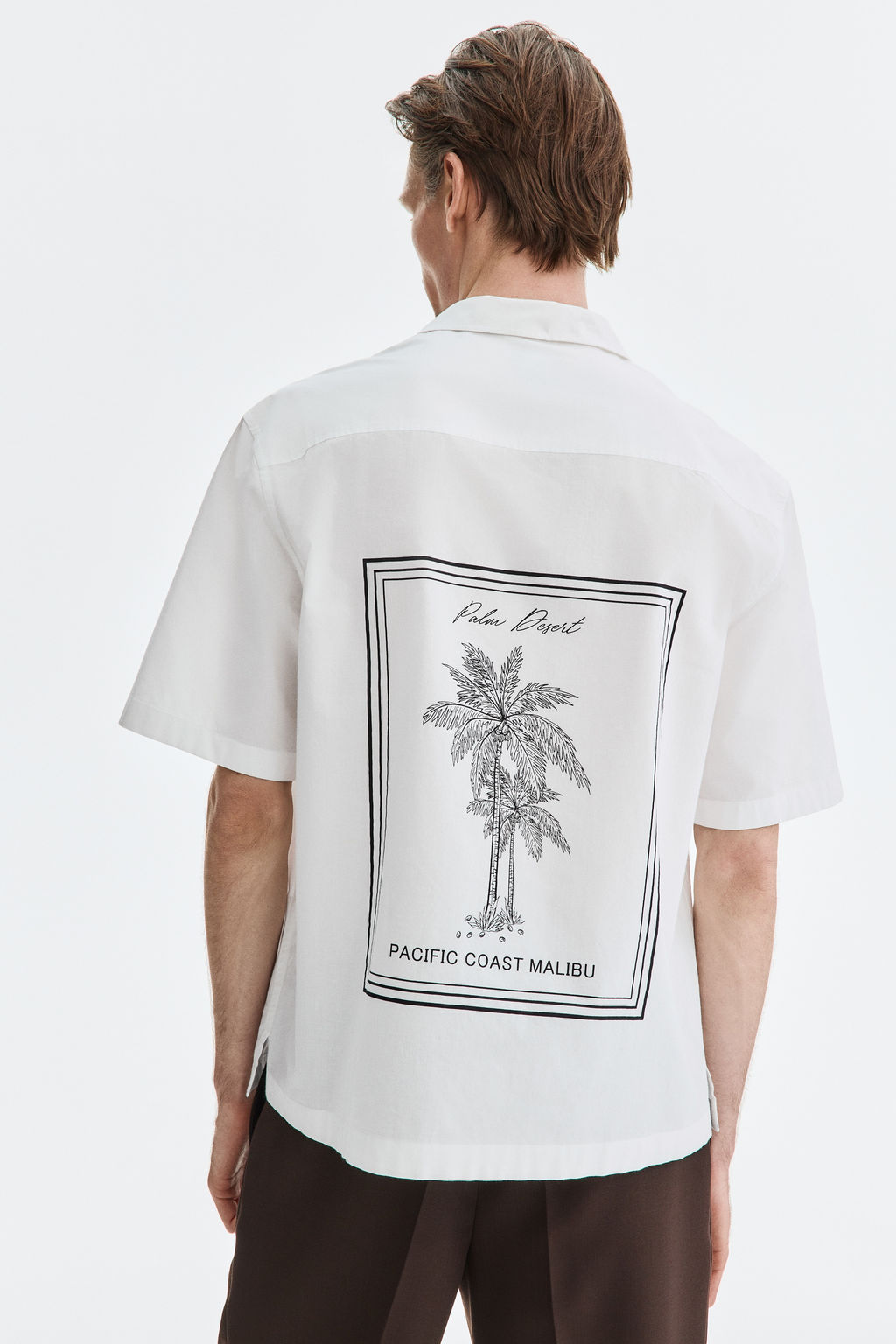 Camisa resort estampada Relaxed Fit - H&m фото 5