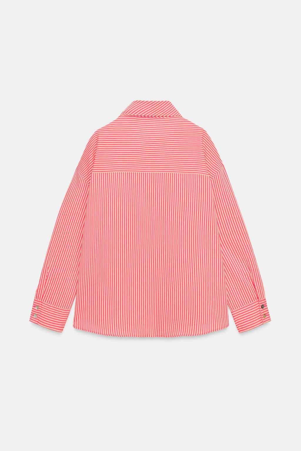 CAMISA RAYAS LAZO / Rosa - Zara фото 8