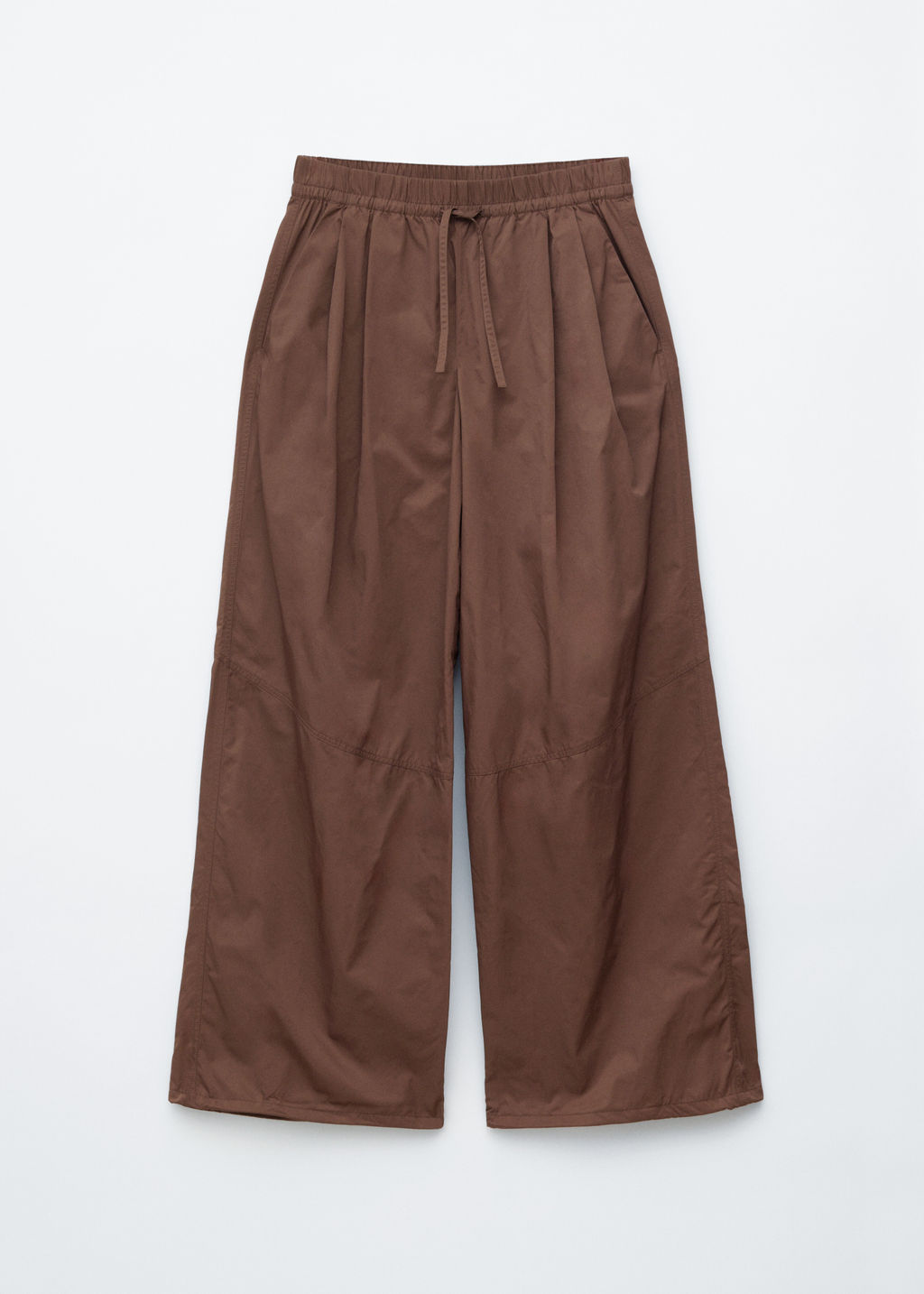 Pantalones de perneras anchas con cord?n de ajuste - H&m фото 2