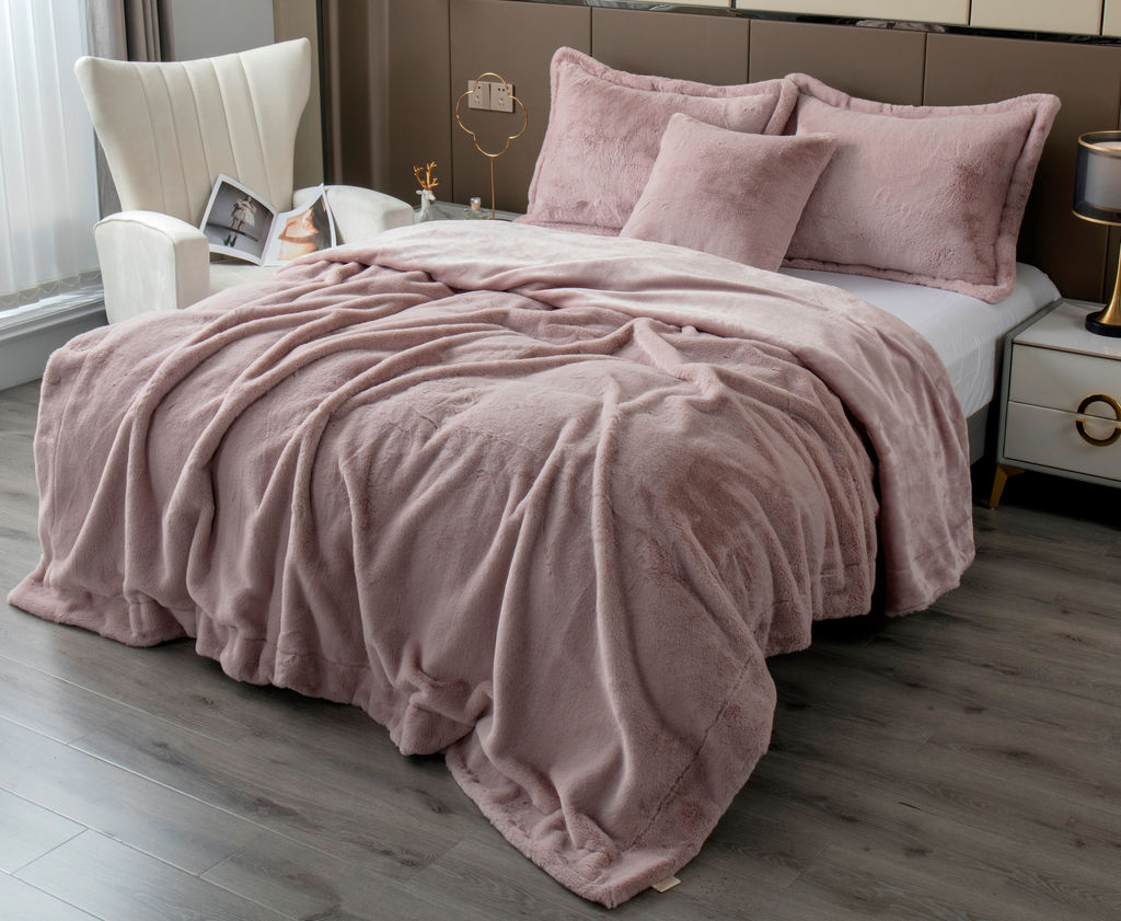 Покрывало декоративное Rabbit (пудра жемчуг) - Kazanov.a. фото 5