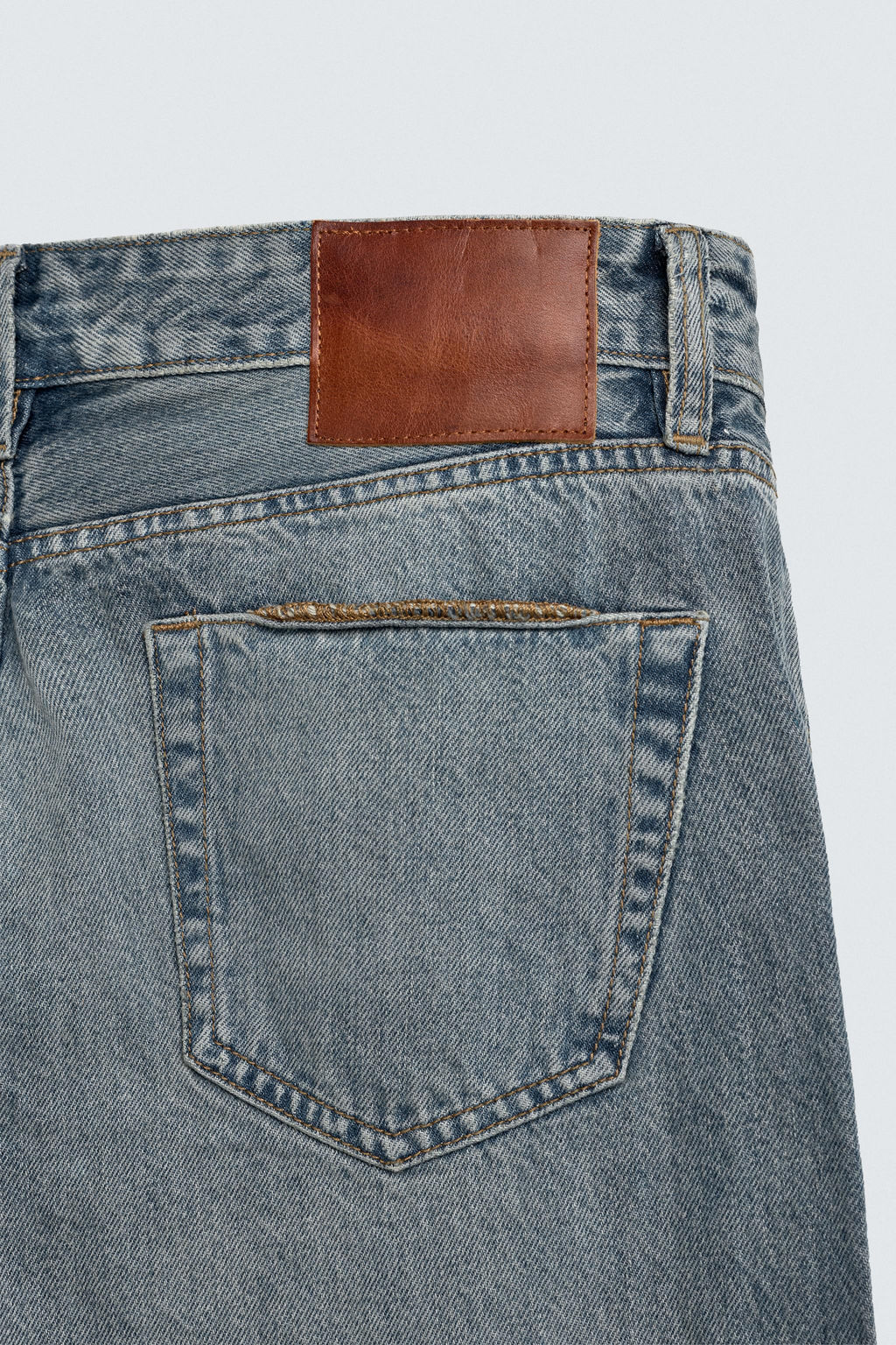 JEANS REGULAR FIT / Azul pastel - Zara фото 11