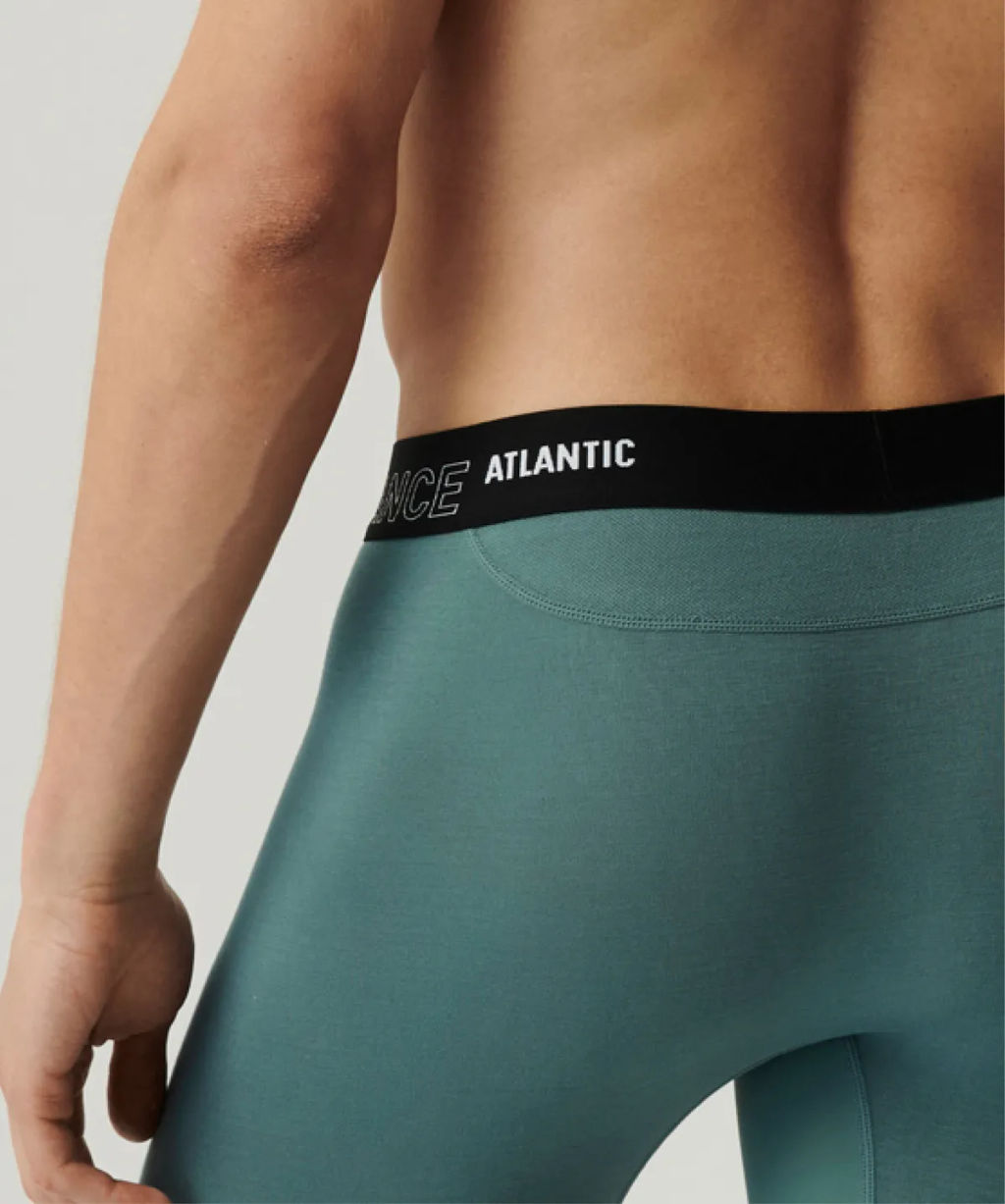 ATLANTIC MH-1181 Трусы шорты Long Performance изумрудный  фото 4