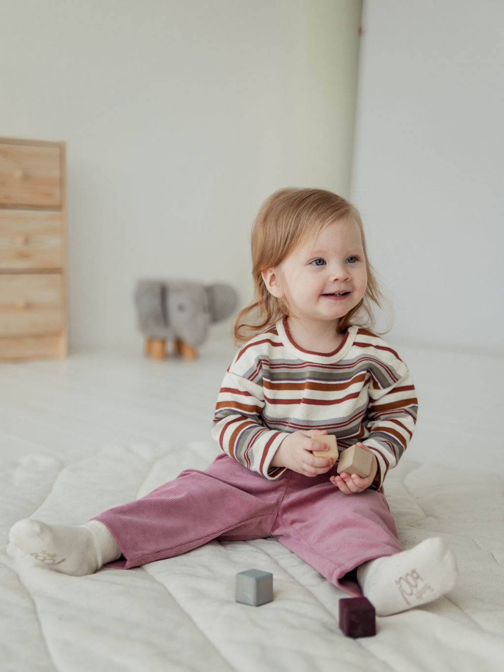 Брюки вельветовые Пудра 0+ - Bungly фото 14