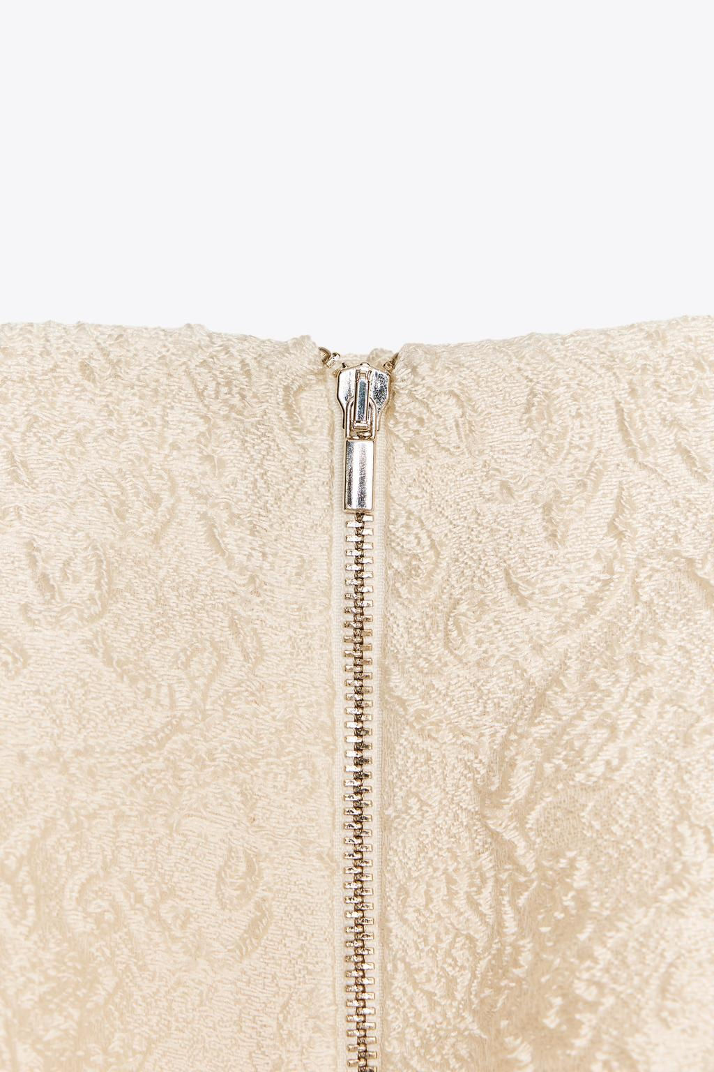 TEXTURED MIDI SKIRT - Zara фото 7