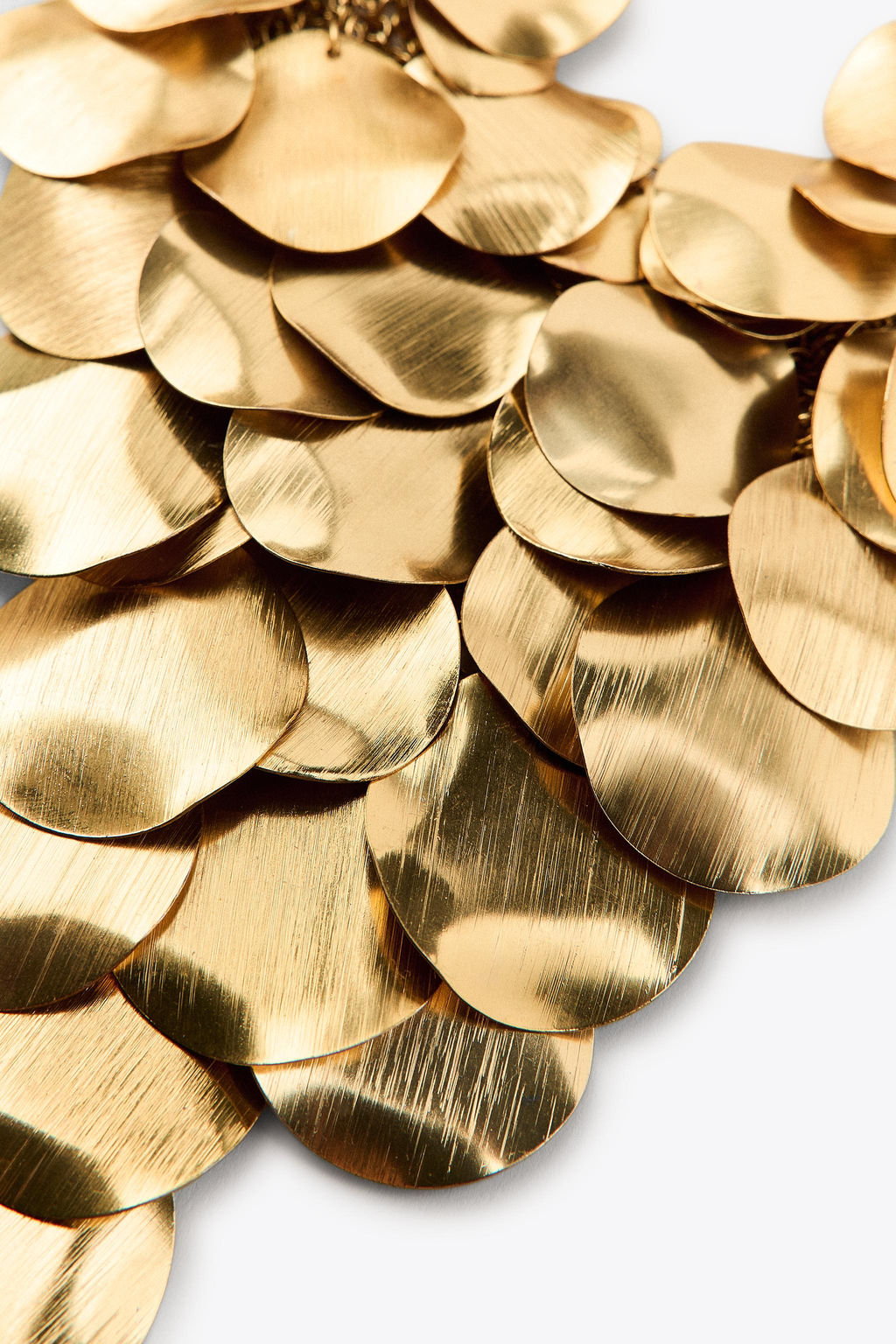METAL PLATE BIB NECKLACE - Zara фото 3