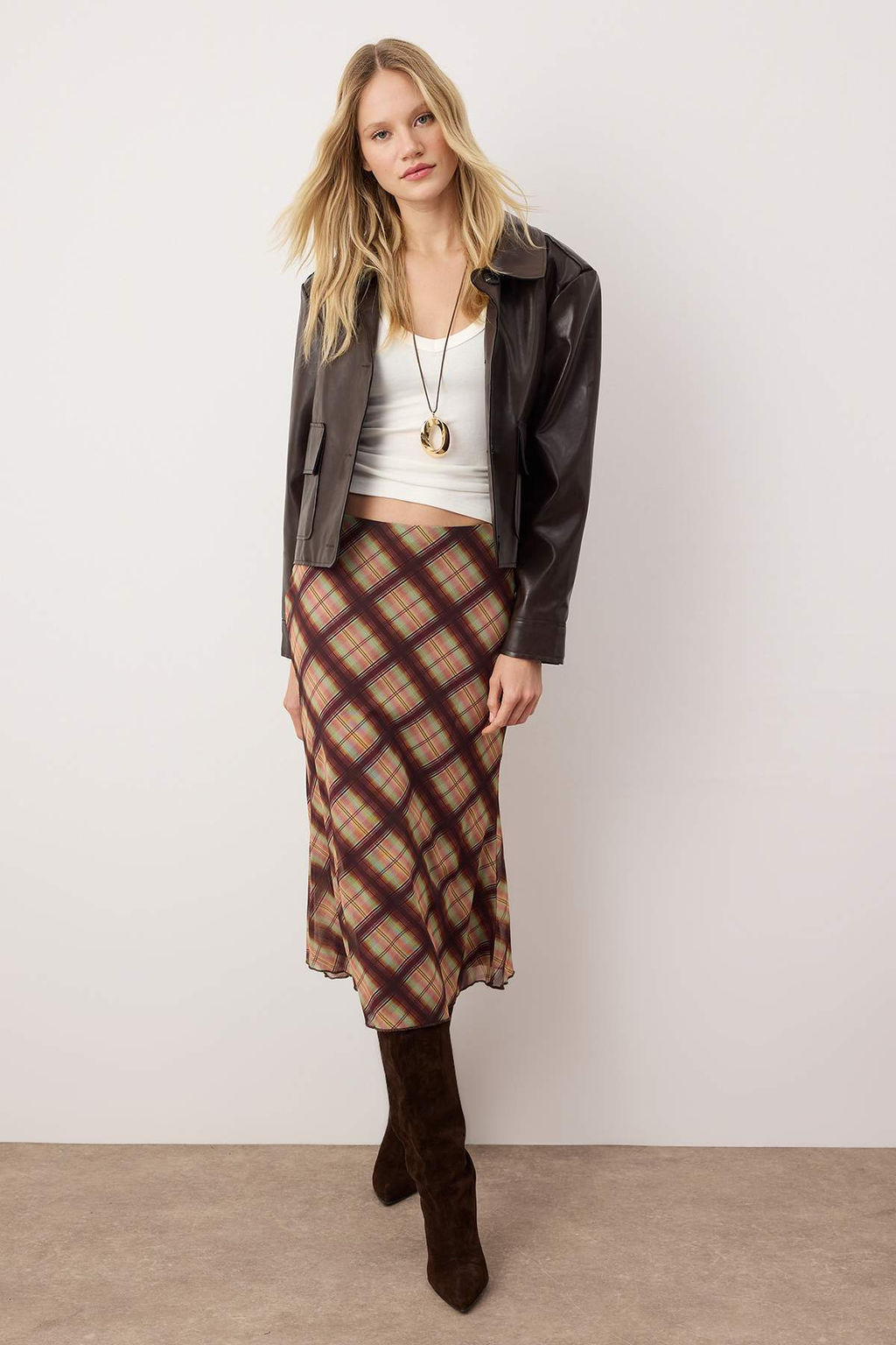 Teen Haki Cicek Bask?l? Bodycon Tul Esnek Orme Etek TWOAW26ET00036 - Trendyolmilla фото 12