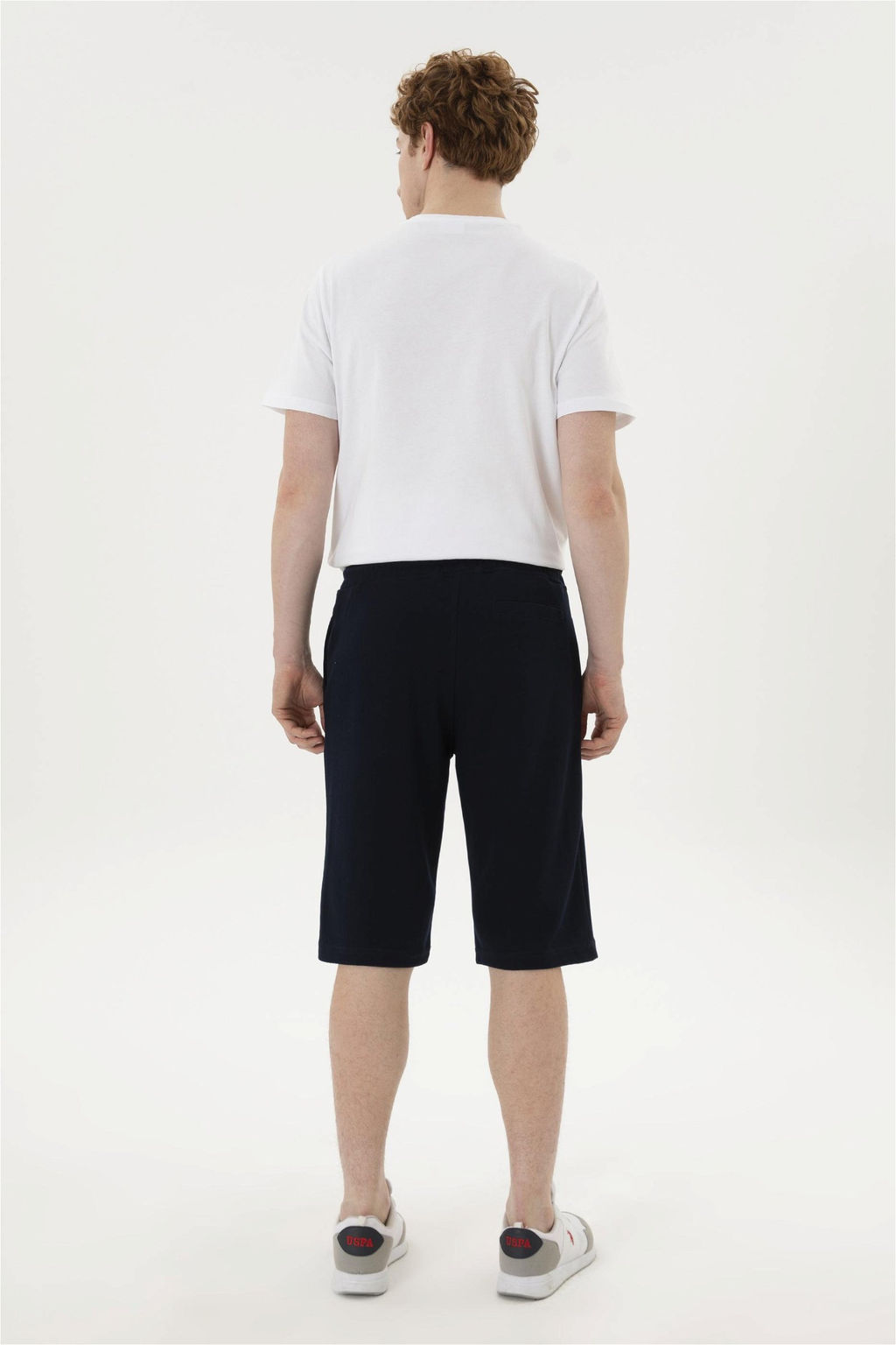 Мужские темно-синие вязаные шорты Неожиданная скидка в корзине - U.s. polo assn фото 4