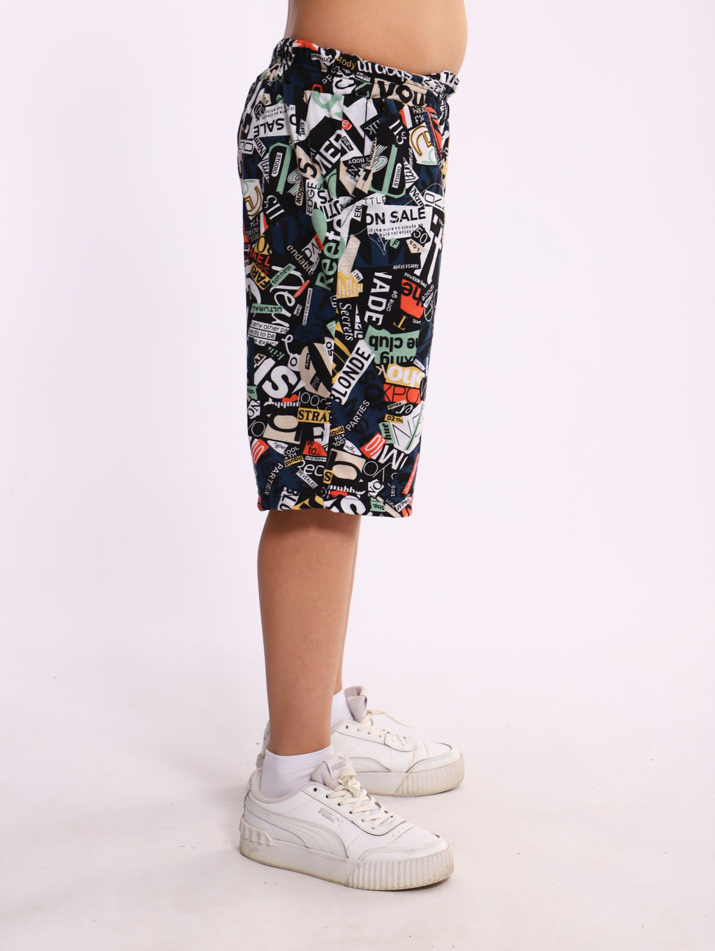 Шорты Федор синий граффити - Ладошки фото 11