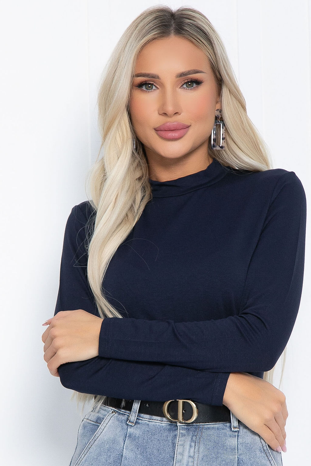 Лонгслив Капелла (синий) Б12381-16 - Lt collection фото 6