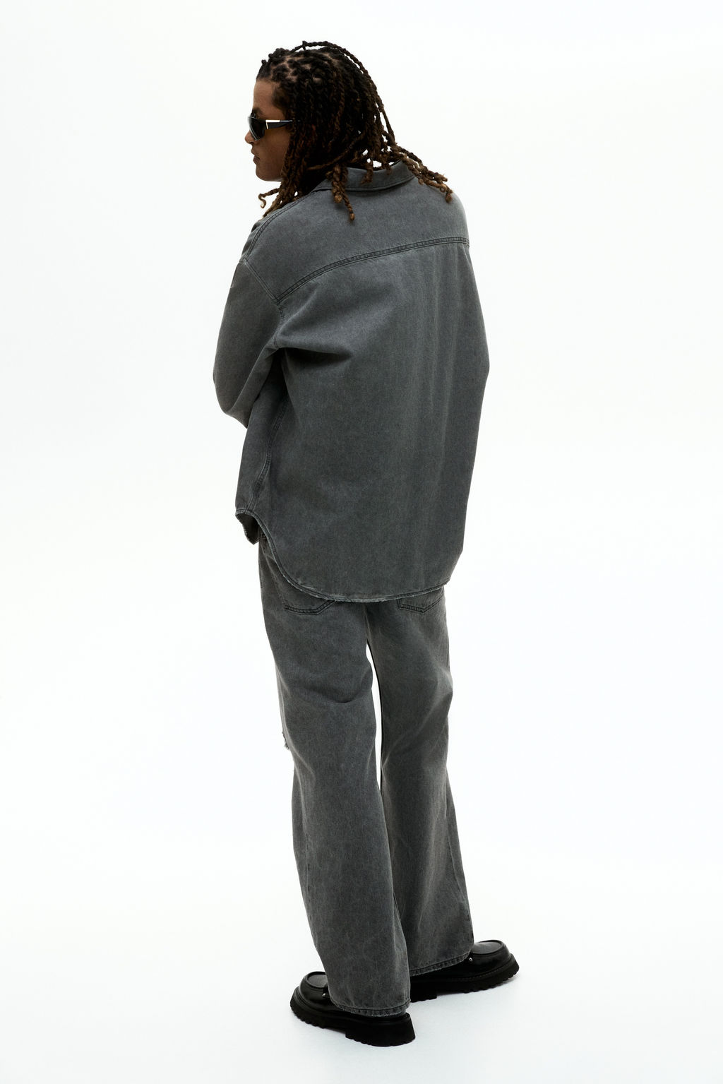 Camisa denim Oversized Fit - H&m фото 5