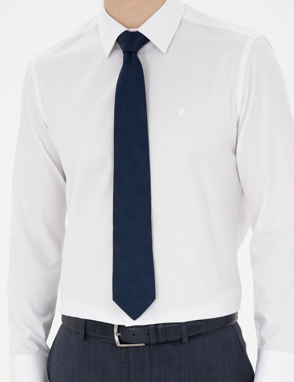 Beyaz Slim Fit Klasik G_mlek