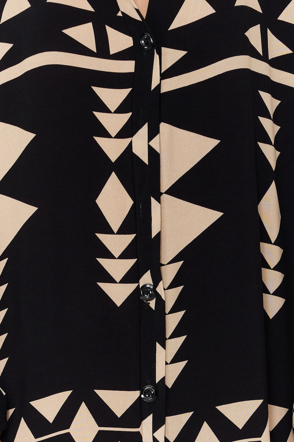 TRENDYOLMILLA Mavi Bask?l? Midi Genis Kseim Bordur Desen Detayl? Dokuma Elbise Dokuma Elbise TWOSS24EL01019 фото 4