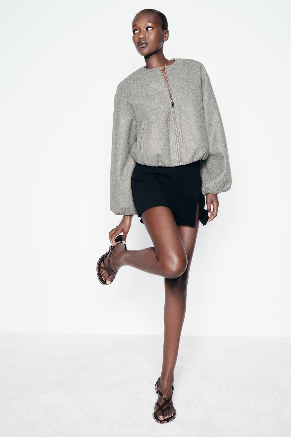 SOFT BOMBER JACKET - Zara фото 12