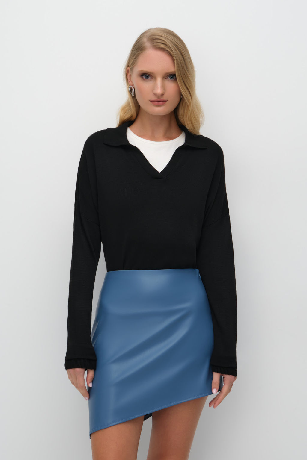 Джемпер с воротником поло - Mollis фото 2