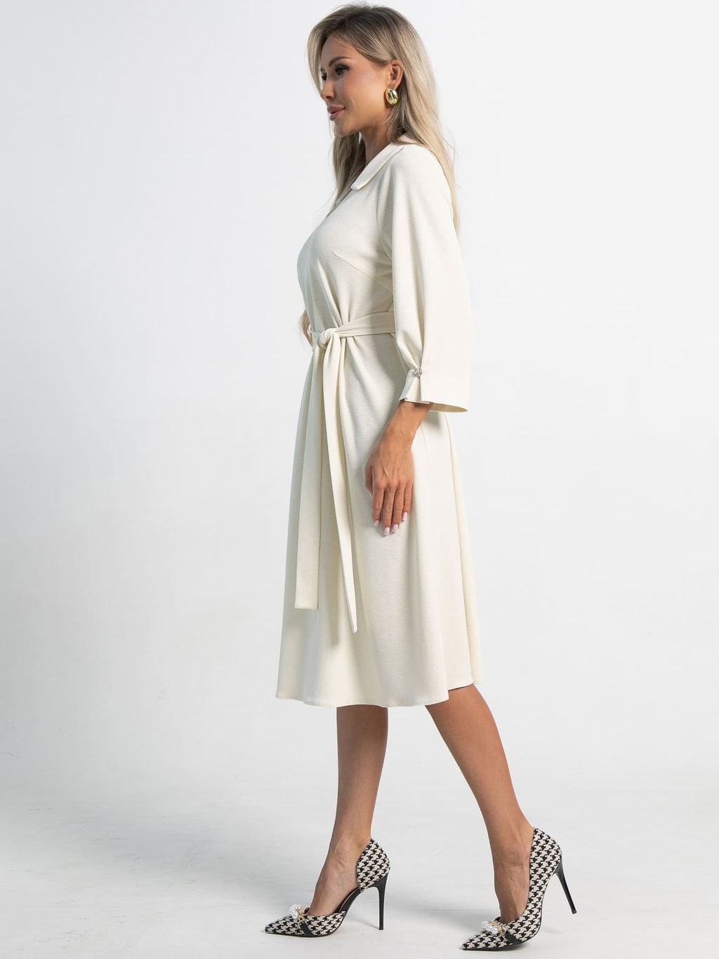 Платье Лорэн (молочное) П15196-18М