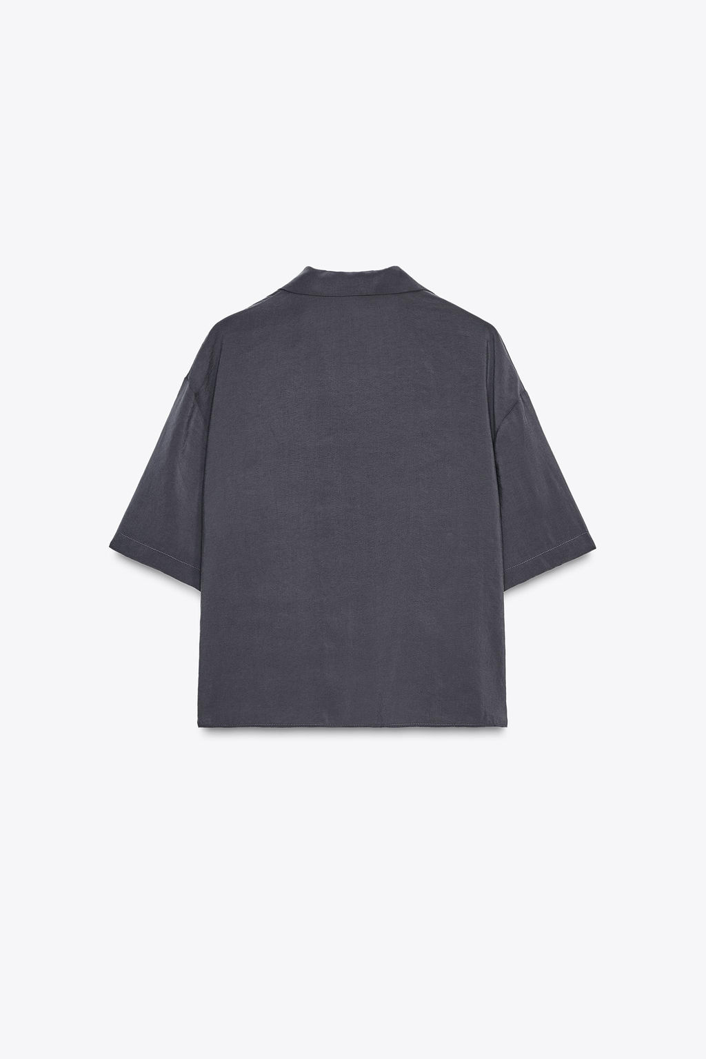 SHORT SLEEVE FLOWING SHIRT - Zara фото 23