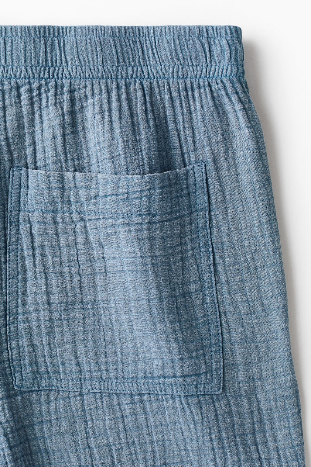 Pantal?n corto en muselina Relaxed Fit - H&m фото 8