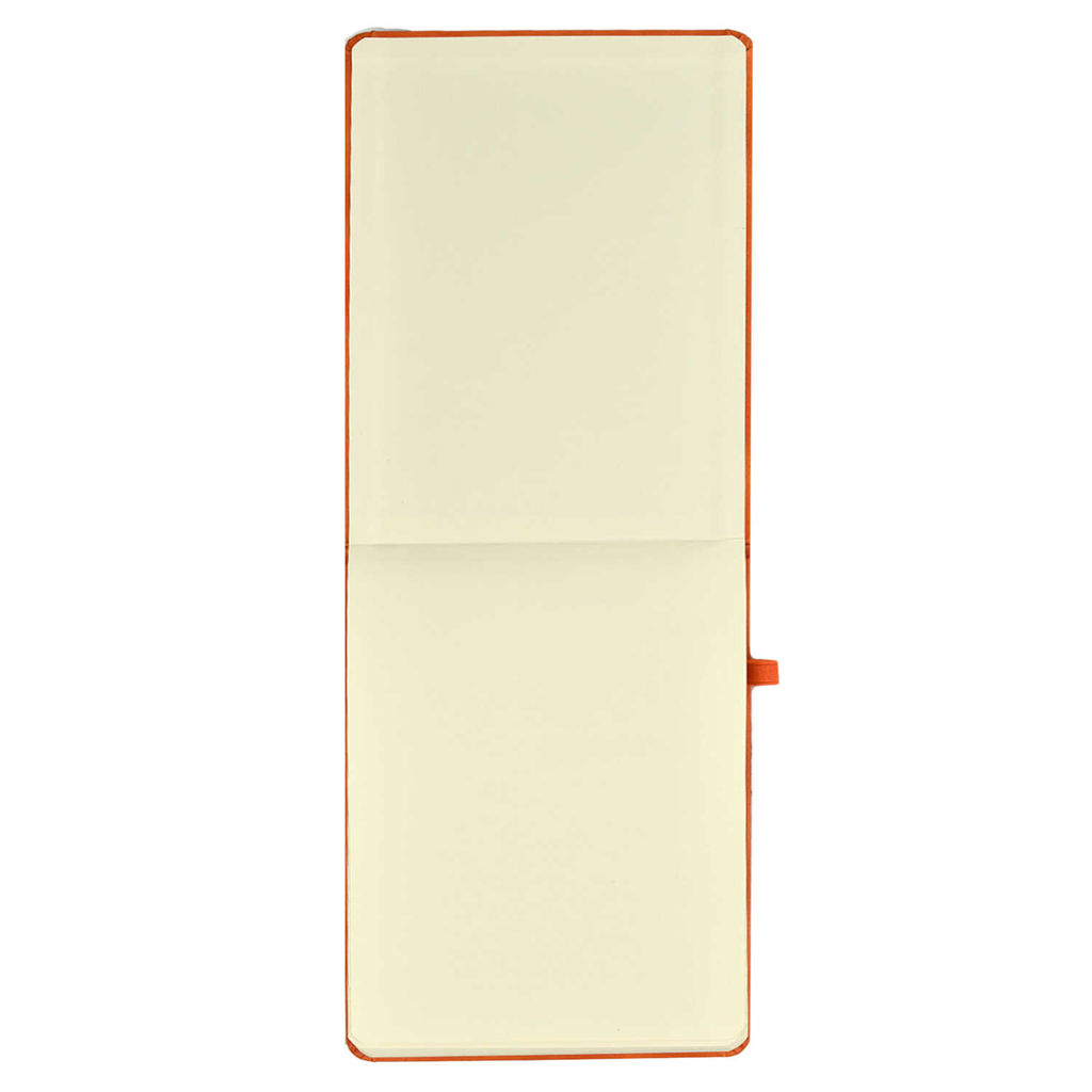 Записная книжка, 130x200 мм, арт.50193/ 15 ЖАТКА ОРАНЖЕВЫЙ ( (кожзам, 96л., твёрдый переплёт, тониро