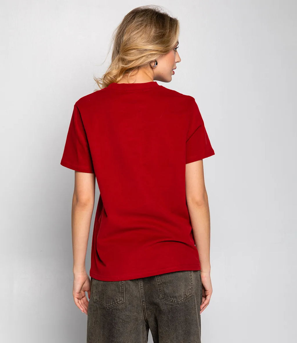 Футболка #КТ139 (2), красный