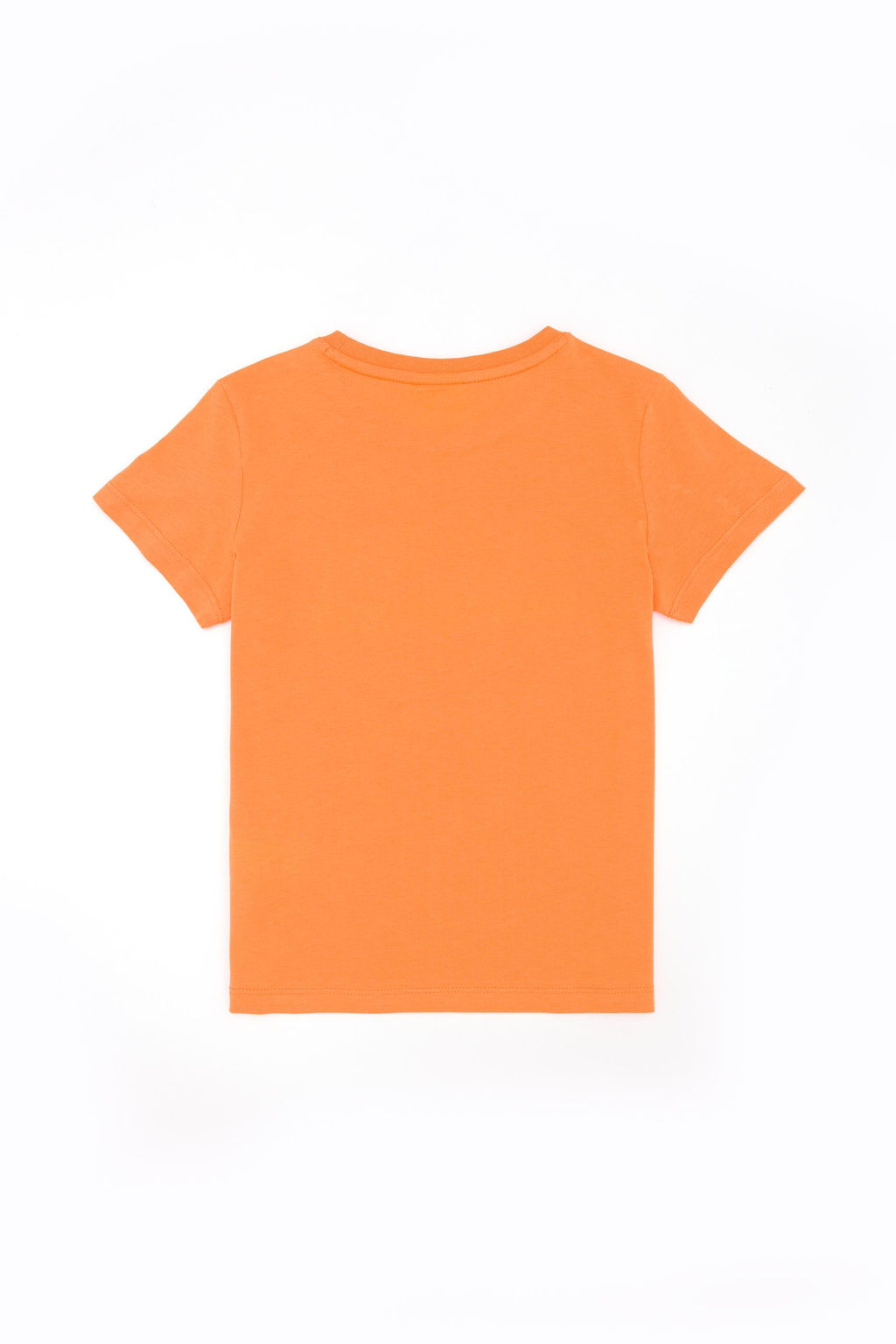 Детская оранжевая футболка с круглым вырезом Неожиданная скидка в корзине - U.s. polo assn фото 5